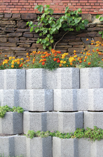 Svahové tvárnice PATIO