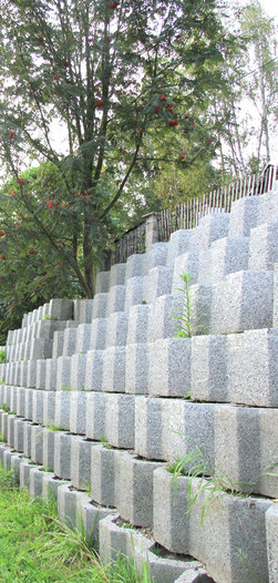 Svahové tvárnice PATIO