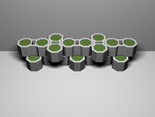 Svahové tvárnice PATIO