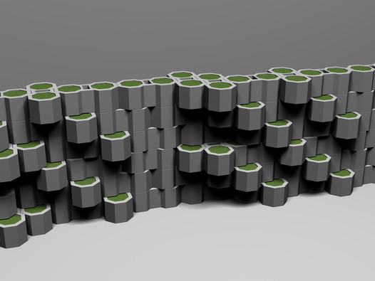 Svahové tvárnice PATIO