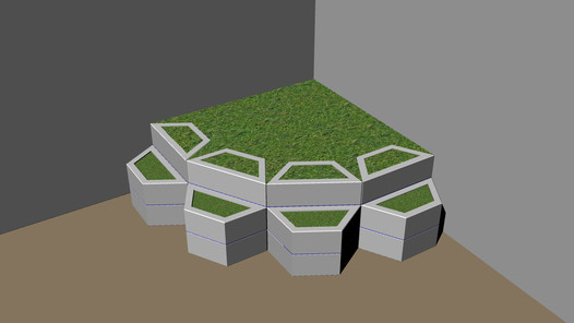 Multifunkční prvek PLAYSTONE