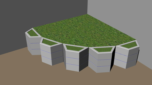 Multifunkční prvek PLAYSTONE