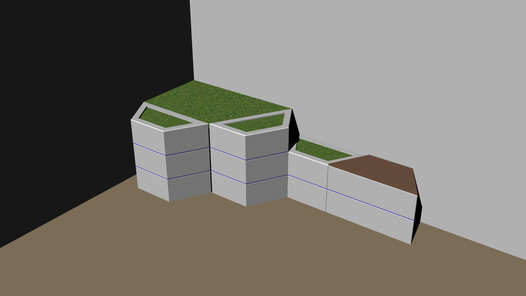 Multifunkční prvek PLAYSTONE