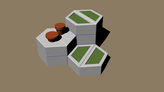 Multifunkční prvek PLAYSTONE